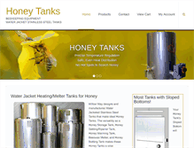 Tablet Screenshot of honeytanks.com